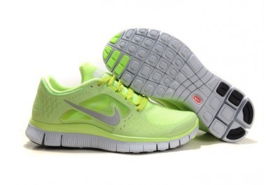 Nike Free 5.0 V3 Womens Running Shoes Green - Click Image to Close